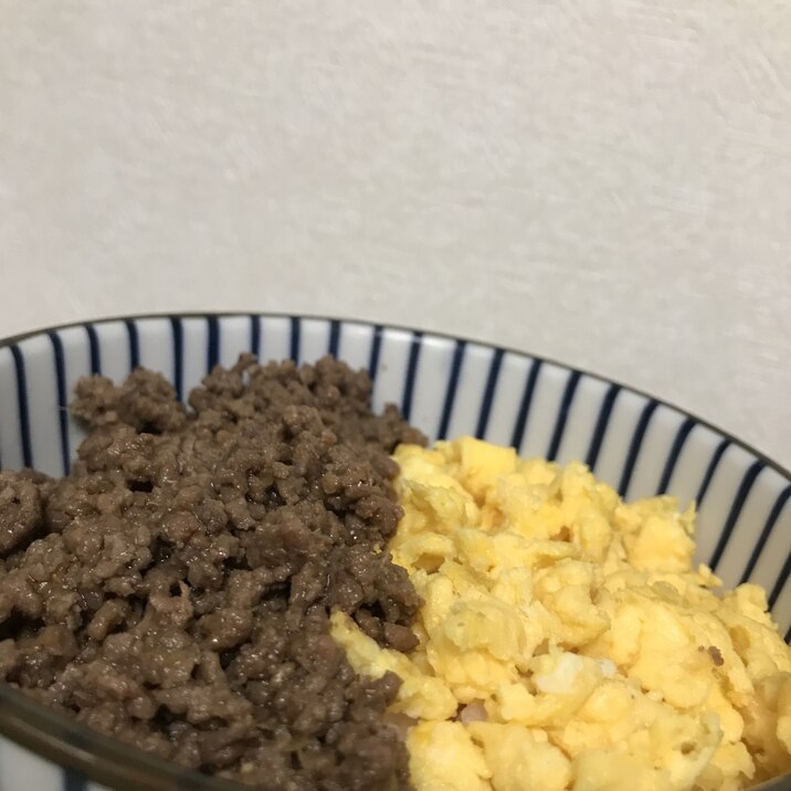 10分以内で作れる“そぼろ丼”